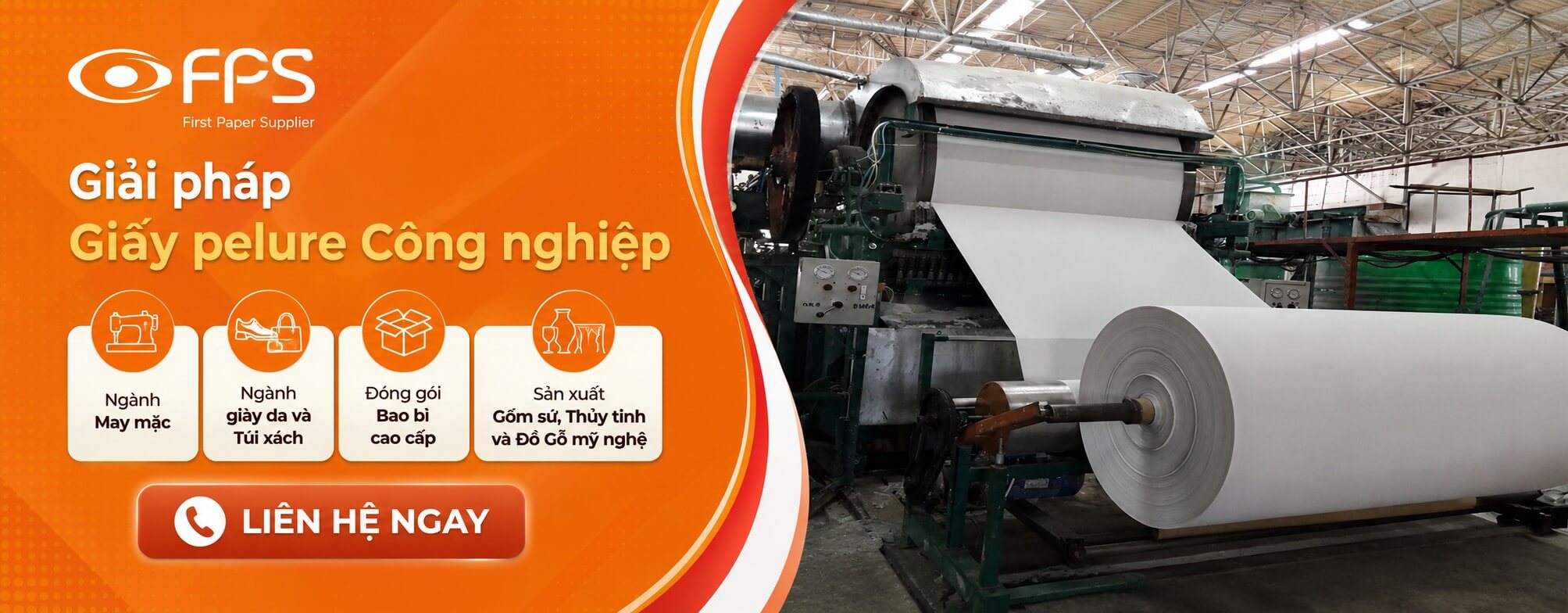 Giải pháp giấy pelure công nghiệp từ FPS
